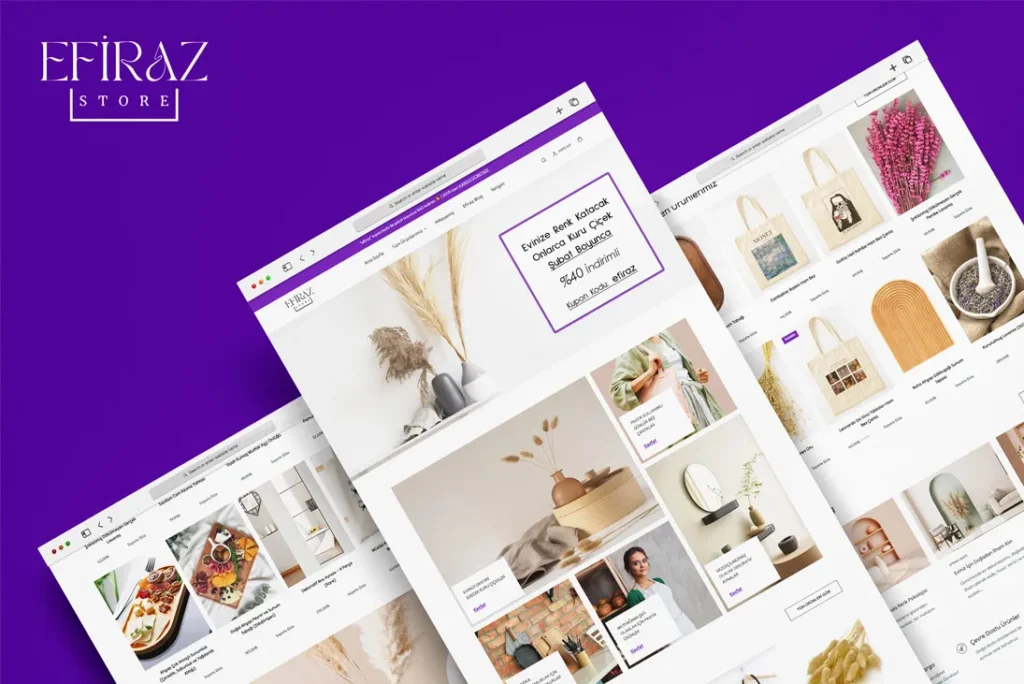 efiraz store web tasarım